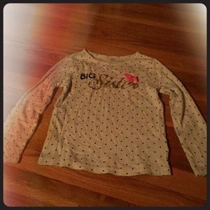 Girls long sleeve shirt size 6x